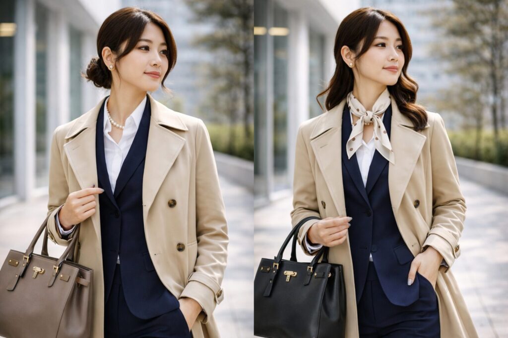 インナーと小物の整え方