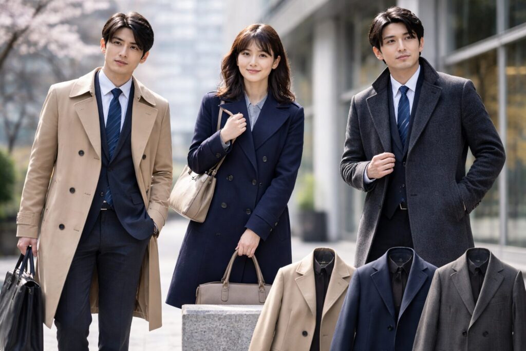 コートと上着の選び方