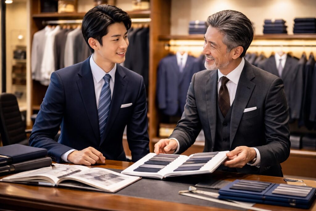 スーツ専門店で買う利点
