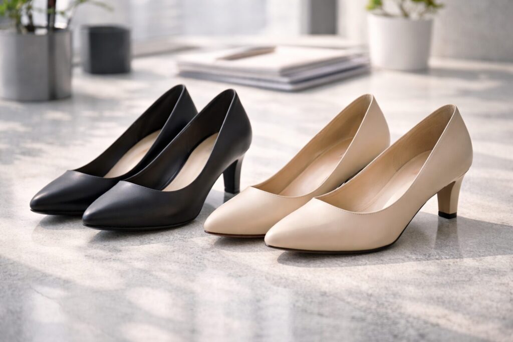 パンプスは何色が正解か
