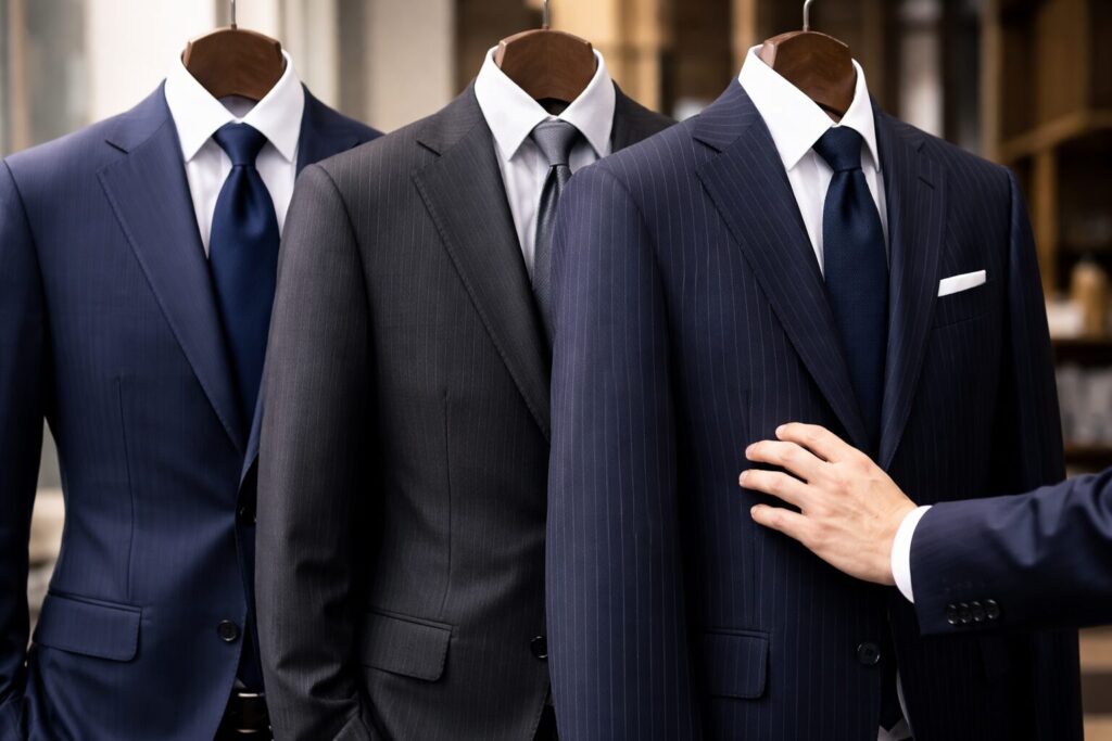 ピンストライプの許容ライン