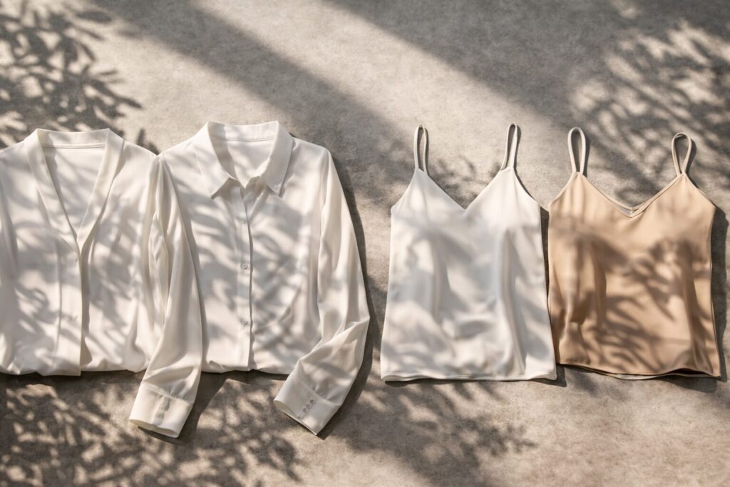 ブラウスとインナーの選び方