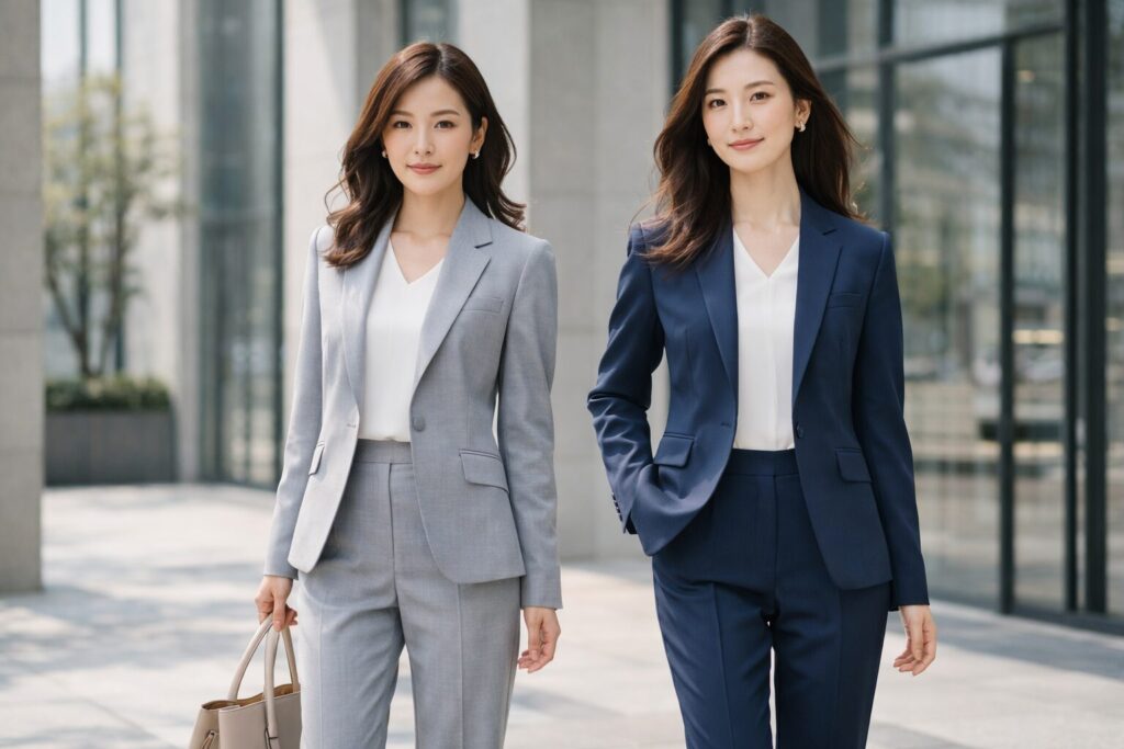 ユニクロのレディーススーツ事情