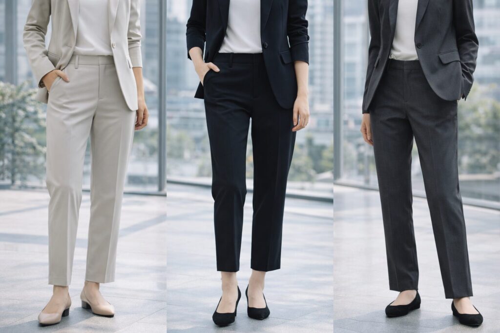 ユニクロのレディースパンツ選び