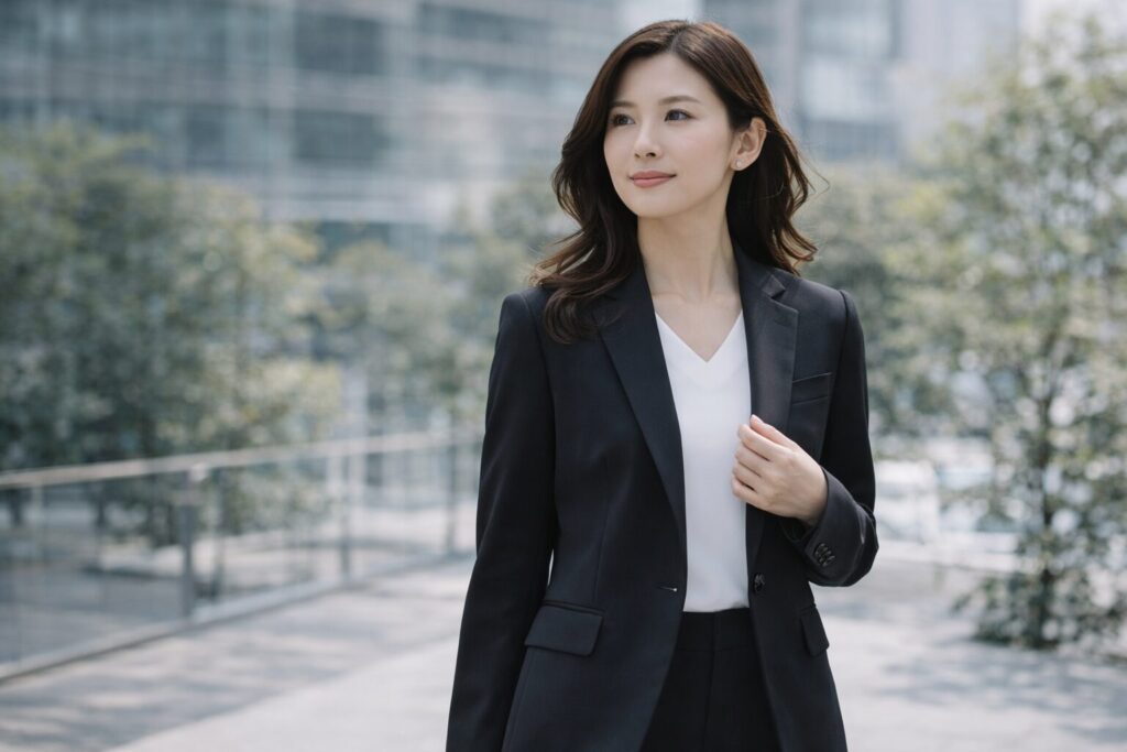 ユニクロのレディース感動ジャケット