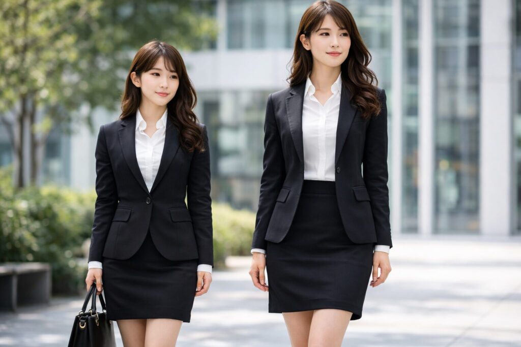 リクルートスーツ 小さいサイズ