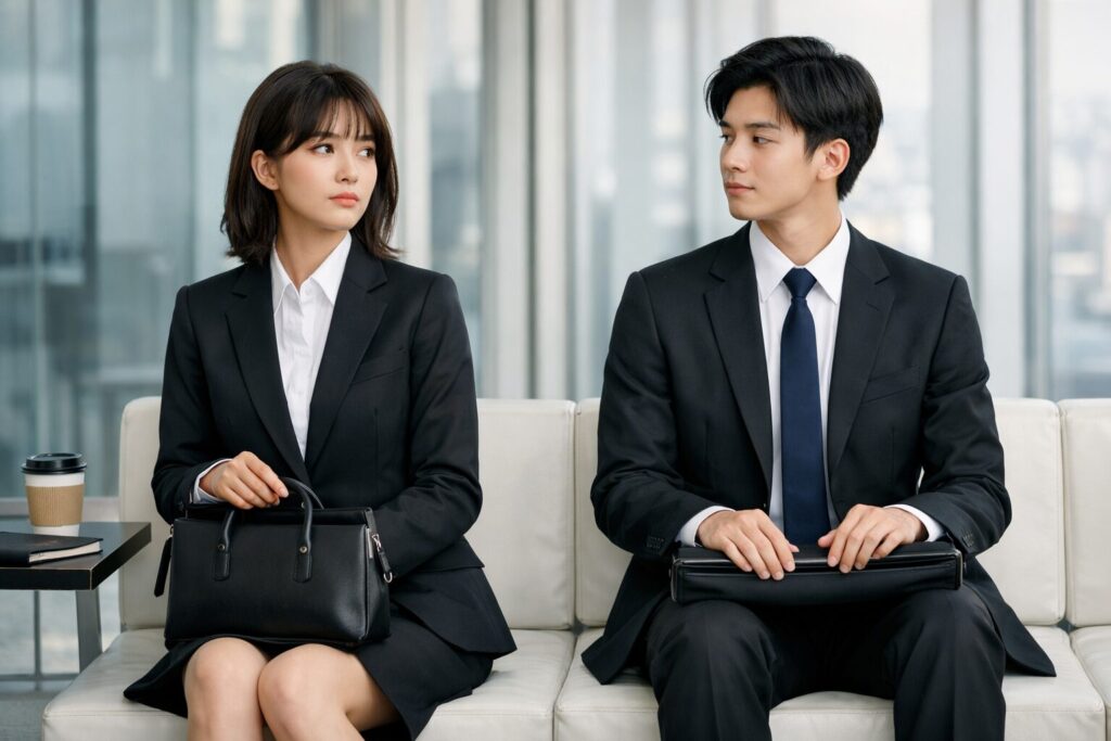 リクルートスーツでも大丈夫？