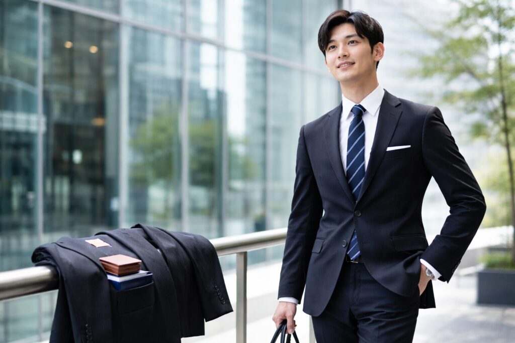 リクルートスーツは使える？