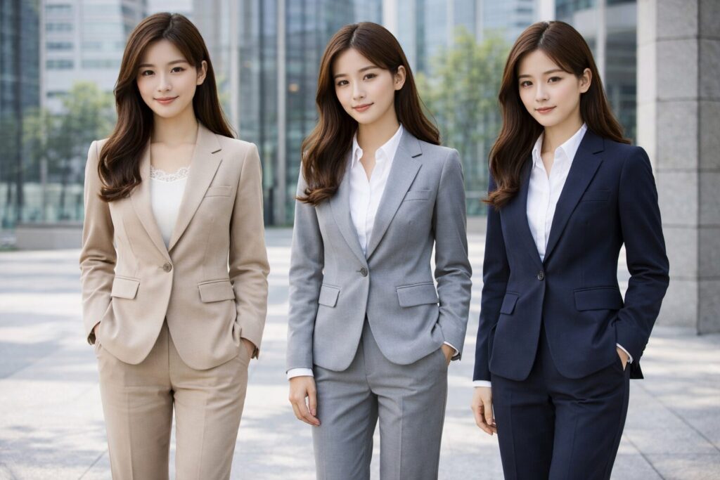 レディーススーツの基本