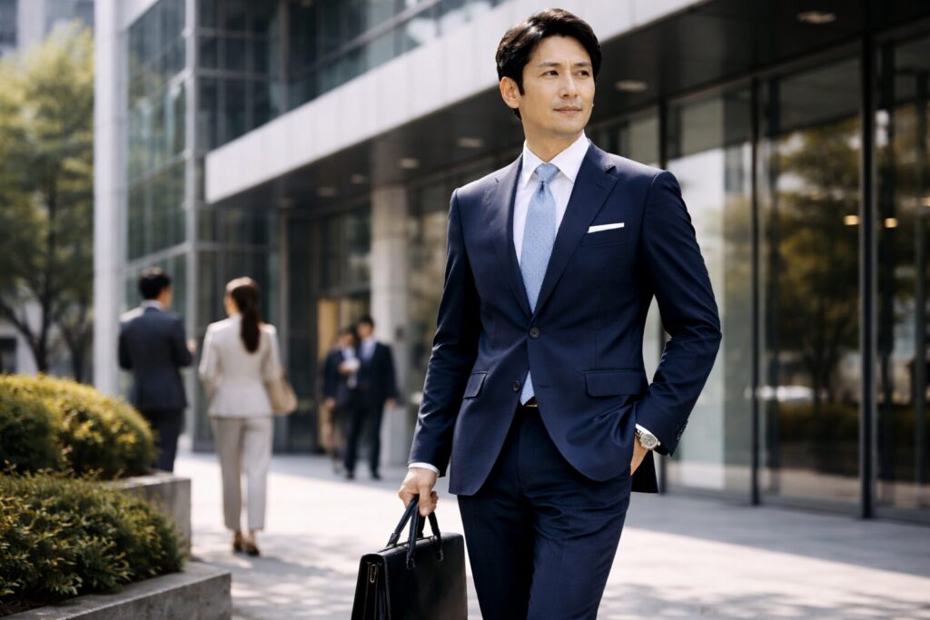 入学式で父親はビジネススーツ可