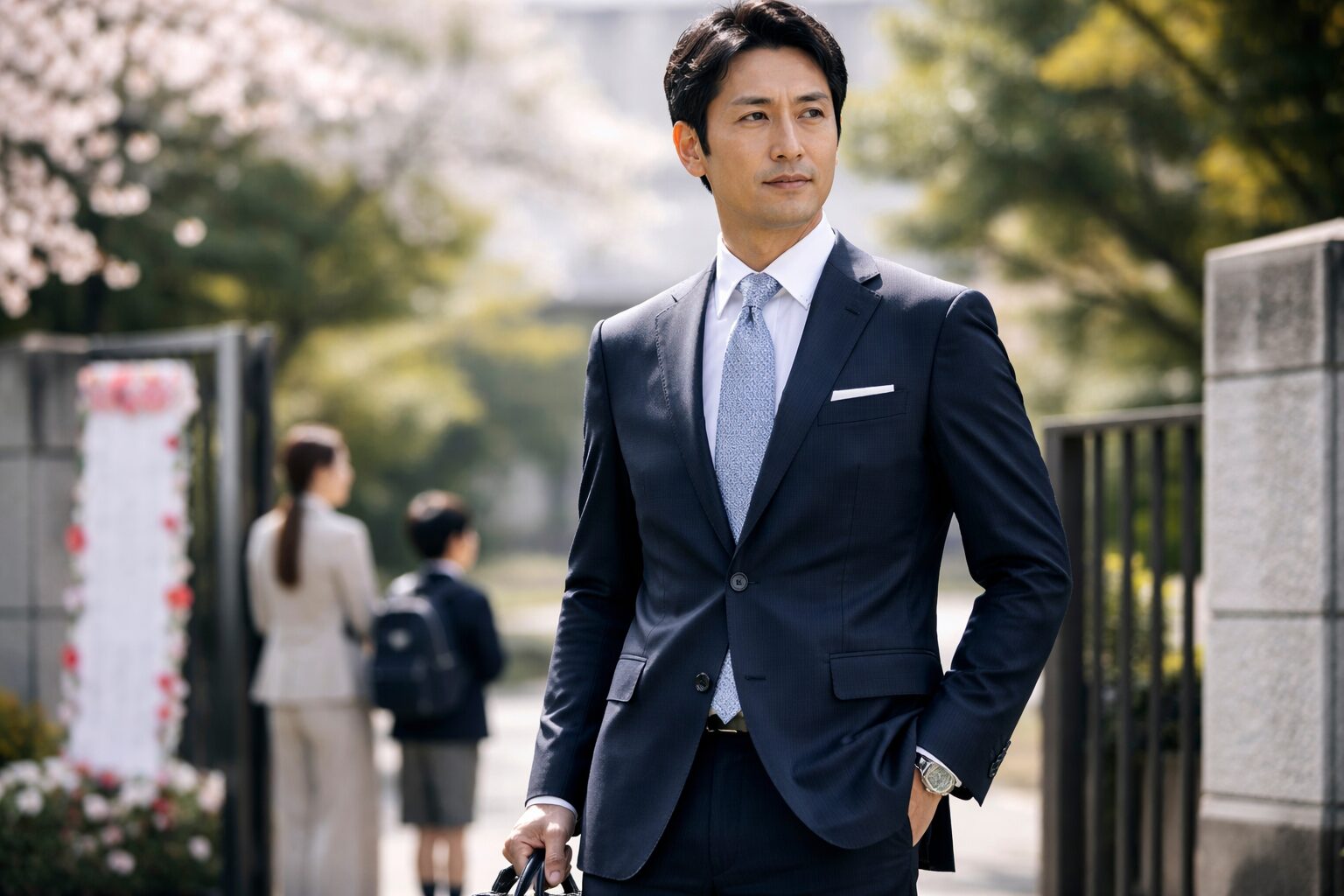 入学式スーツ父親40代の正解と失敗しない選び方