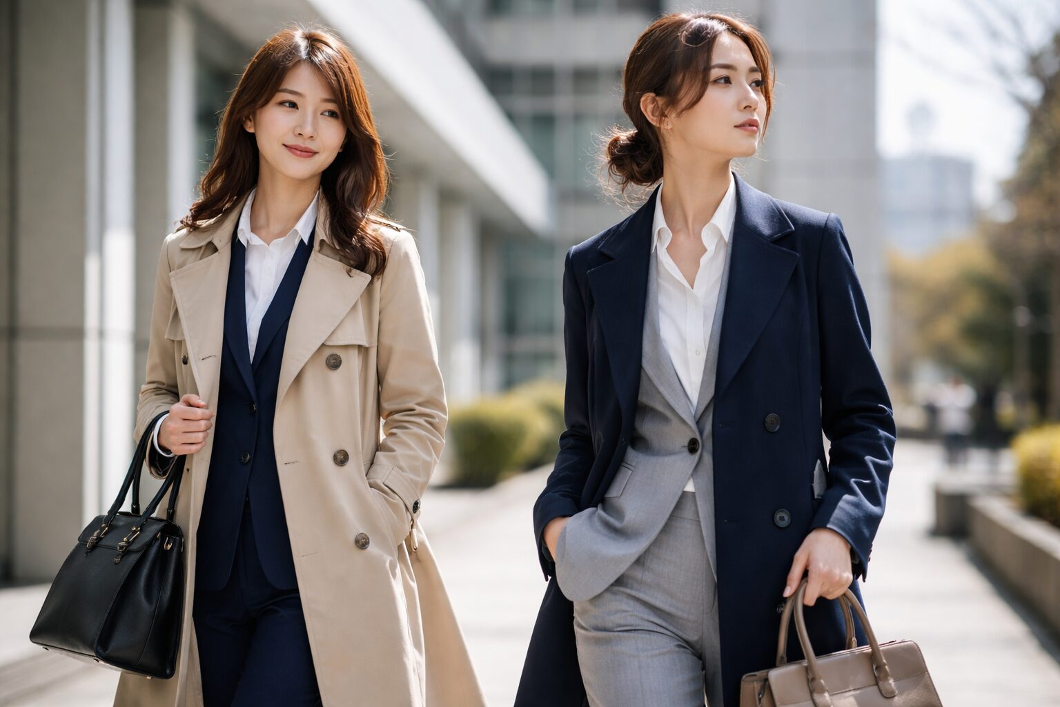 入社式のスーツに合う女性コート完全ガイド選び方とマナー