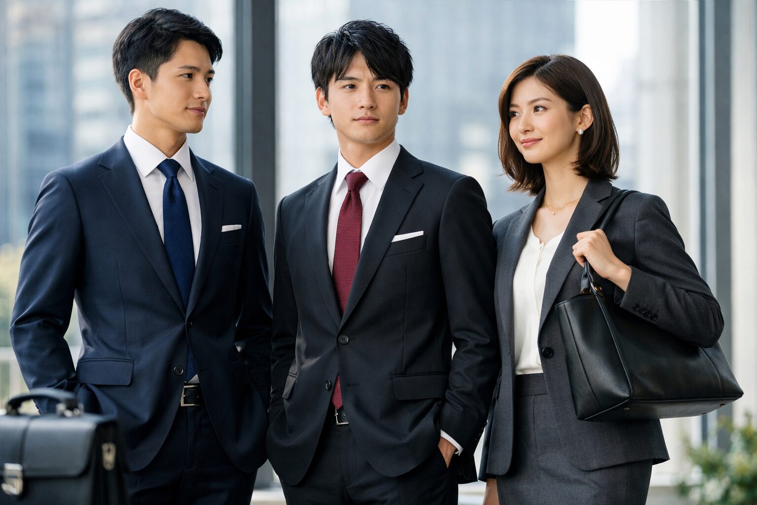 入社式のスーツの色は何が正解？失敗しない選び方完全ガイド