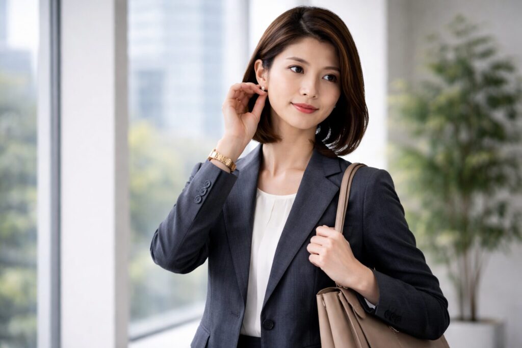 入社式の服装で女性が気をつける点