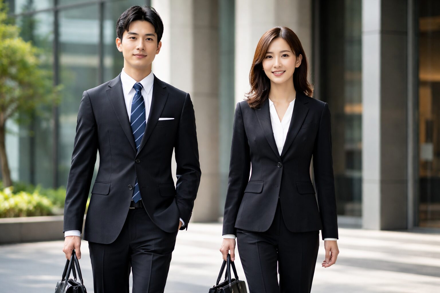 入社式の黒スーツで好印象になる着こなし完全解説