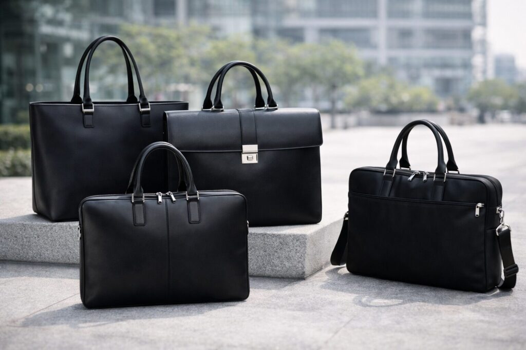 入社式スーツのバッグ選び