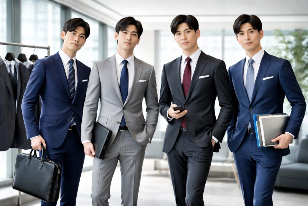 営業職は4〜5着が目安