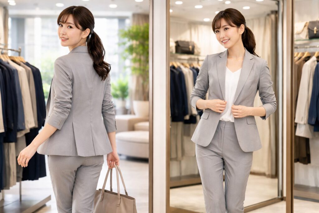 女性の転職スーツはオリヒカで買うべきか