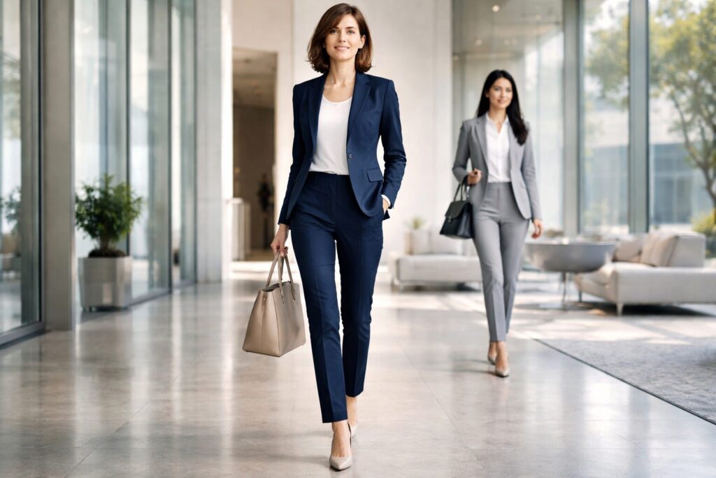 女性の転職スーツはパンツスーツでも可