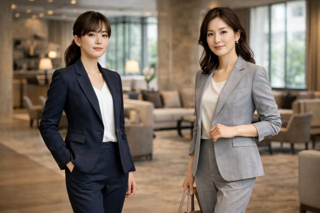 女性の転職スーツを30代40代で選ぶ