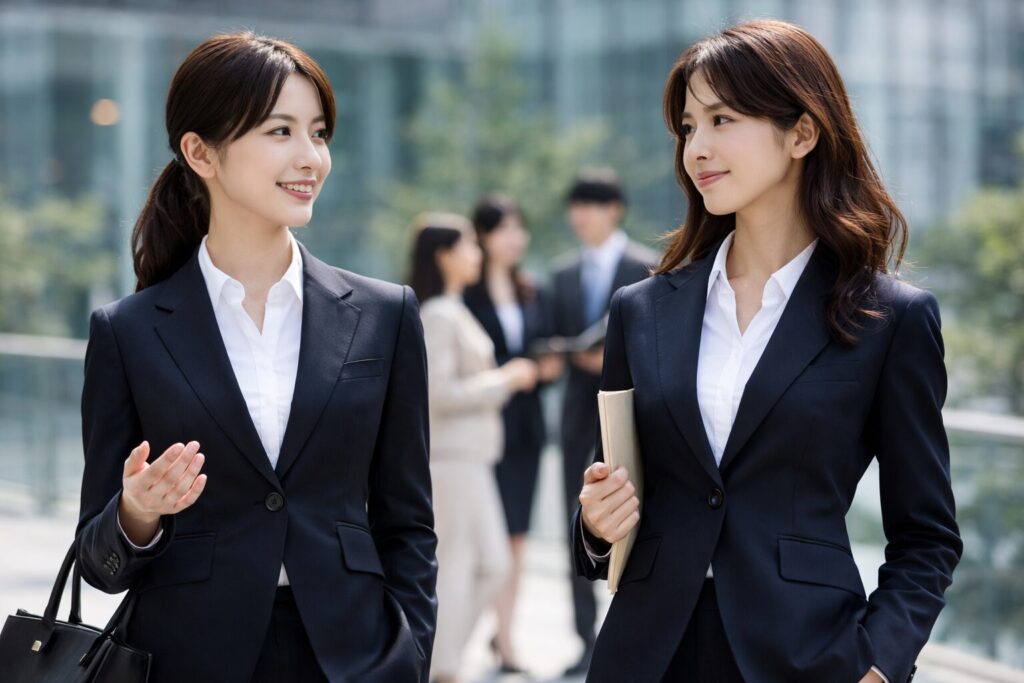 就活で2つボタンが定番な理由