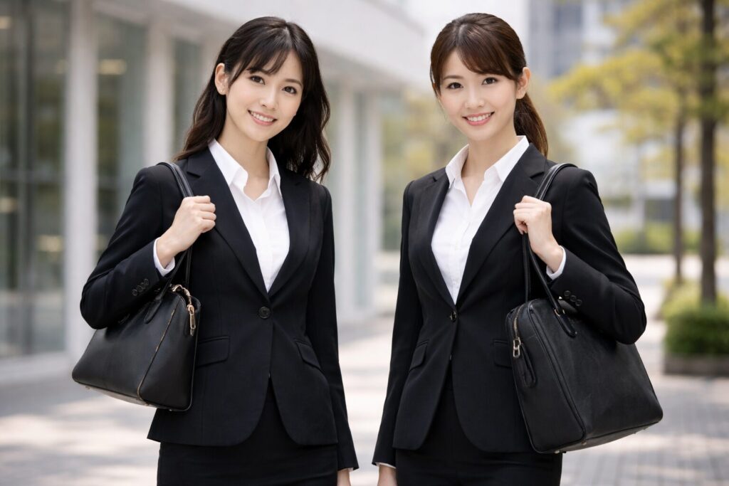 就活スーツで入社式は大丈夫