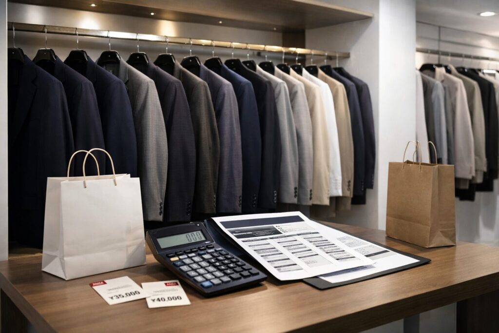 新入社員のスーツの相場