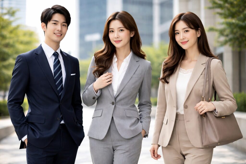 新入社員のスーツの色選び