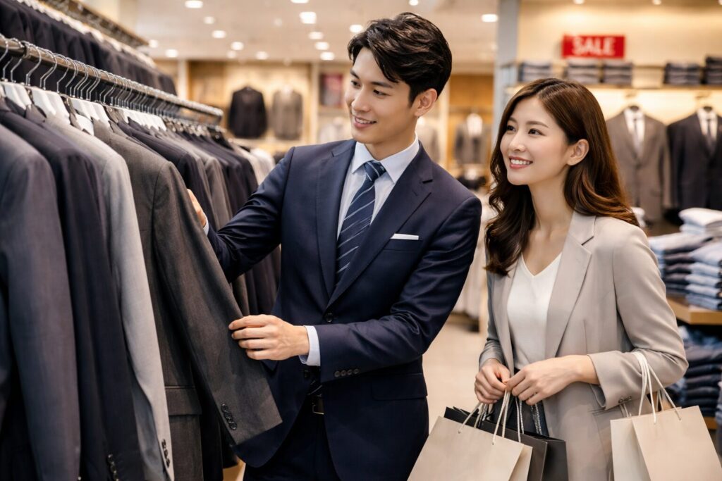 新卒スーツは量販店が安心