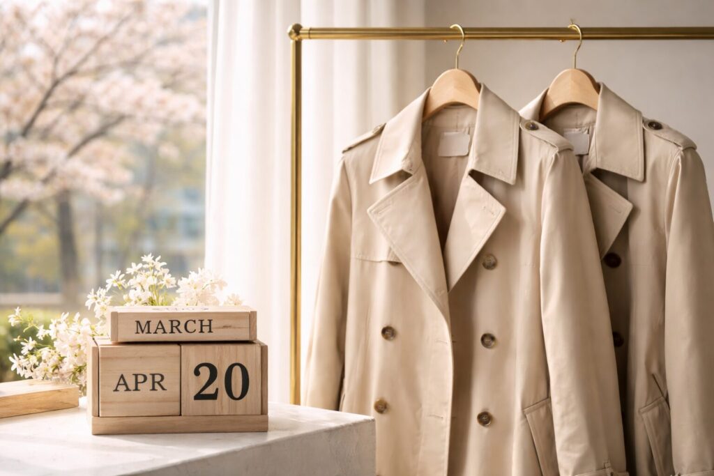 春コートはいつからいつまで
