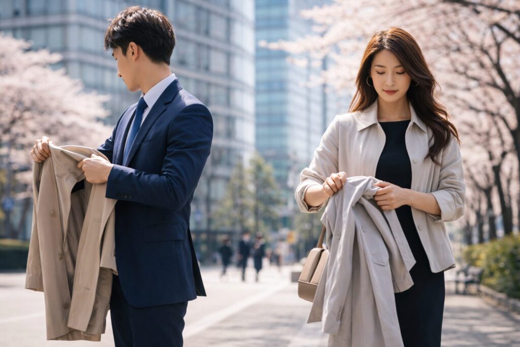 春コートはいつまで必要？