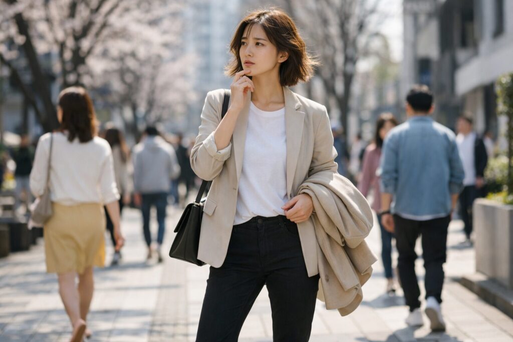 春コート着ないおかしい？心理背景