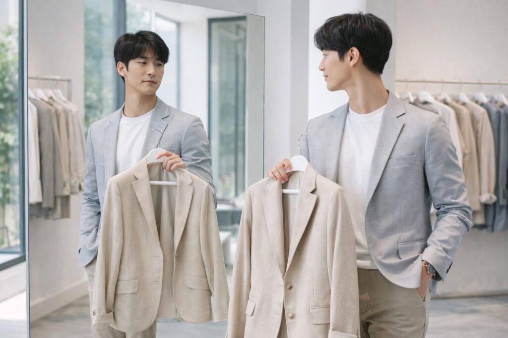 春ジャケット代用の選び方