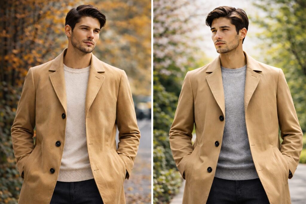 春秋兼用コートは使えるか