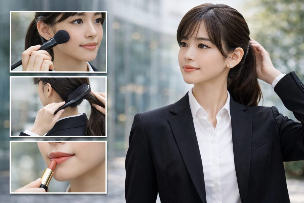 髪型やメイクの整え方