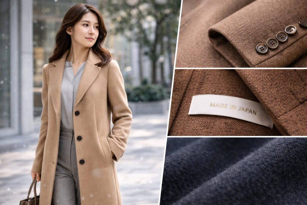 40代に合う上質コート