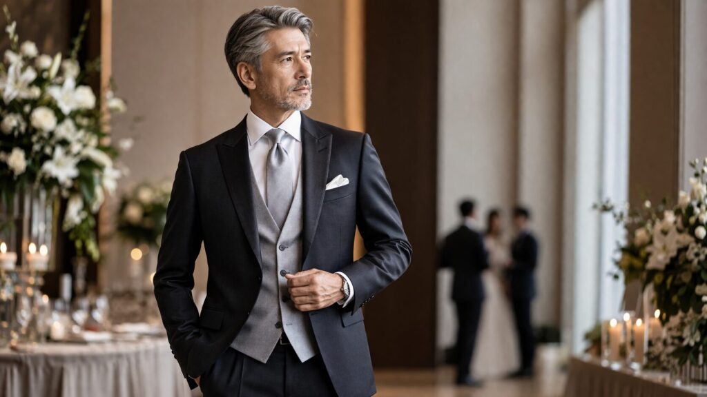 50代の結婚式スーツ選び
