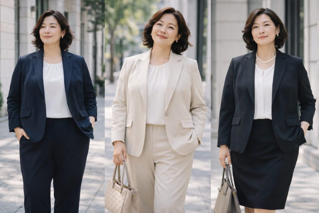 50代女性は大きいサイズも確認