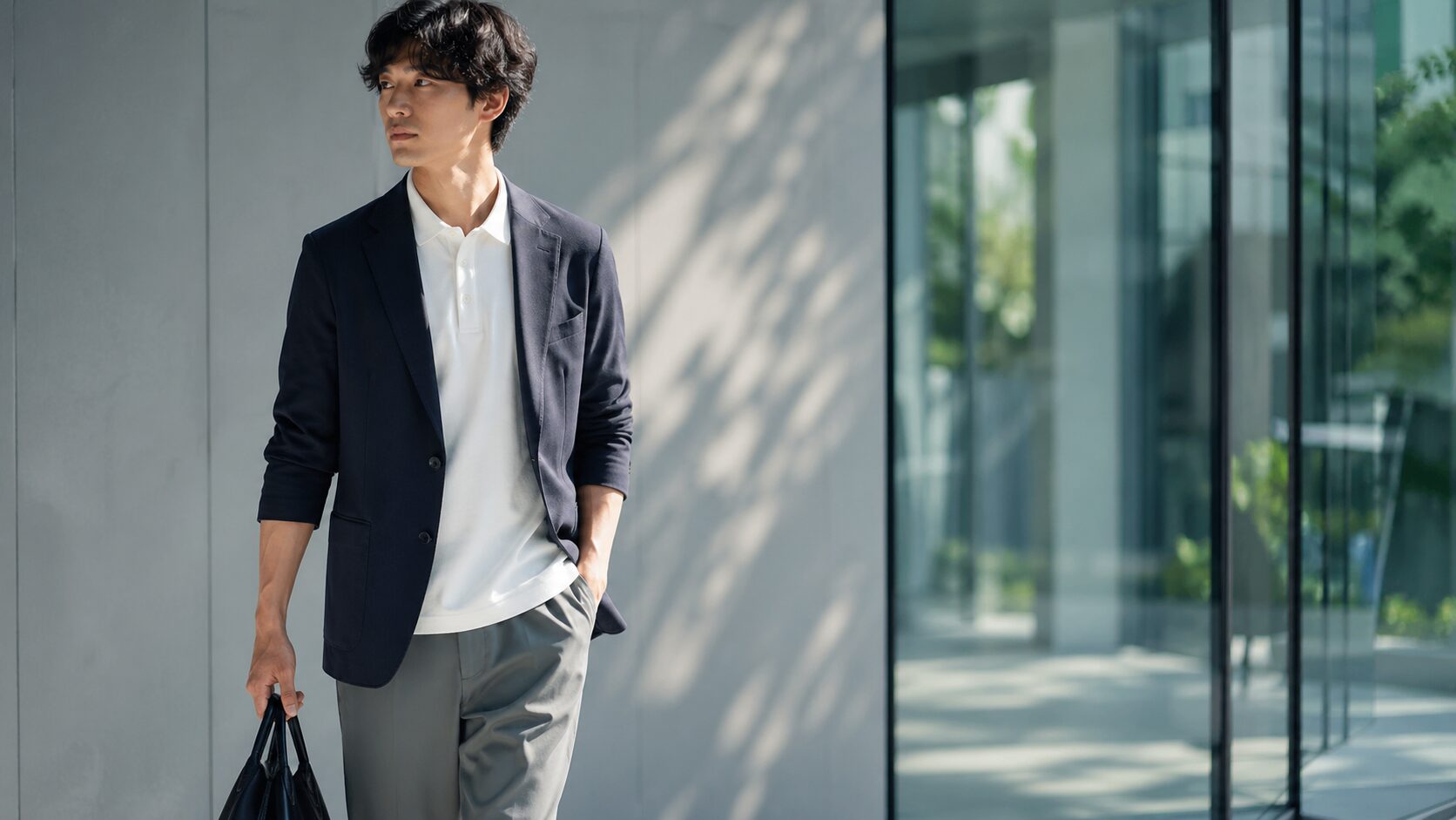 guで作るオフィスカジュアルメンズ夏コーデと選び方