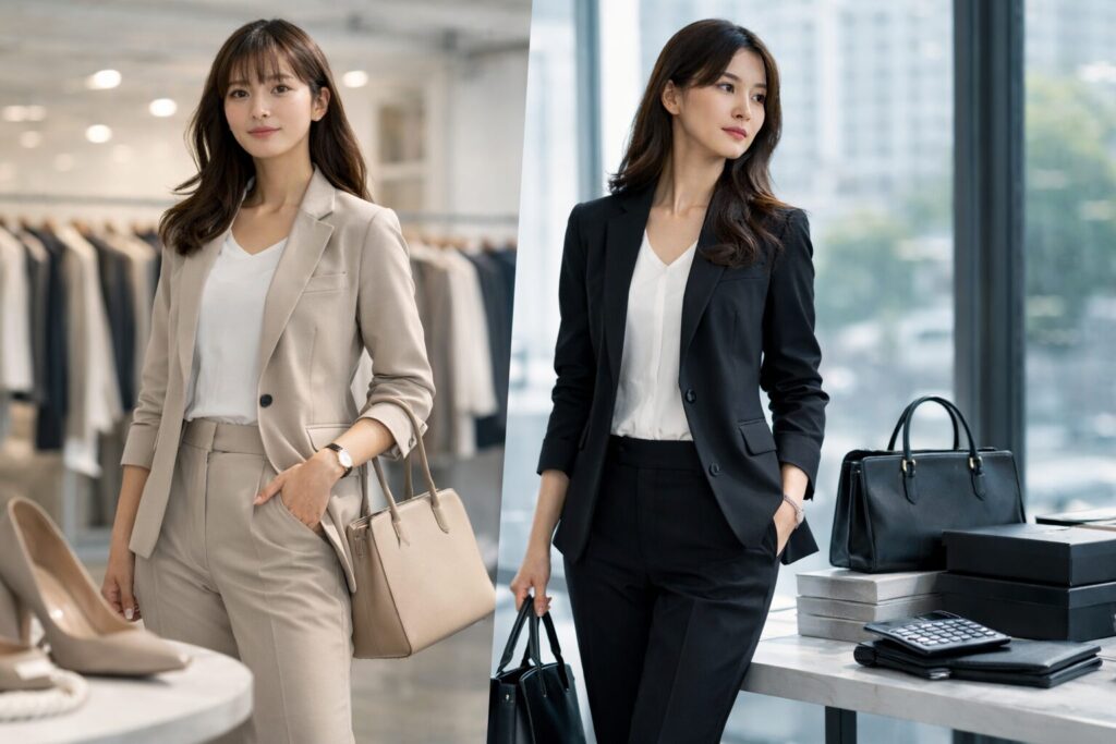 guとユニクロのスーツ比較レディース価格とコスパ