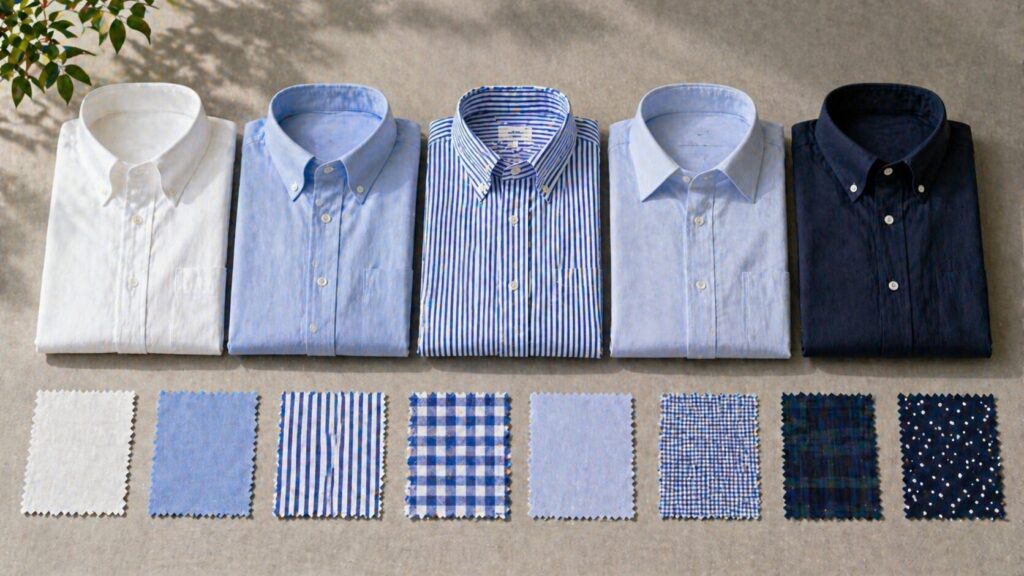 おしゃれな襟型と柄選び
