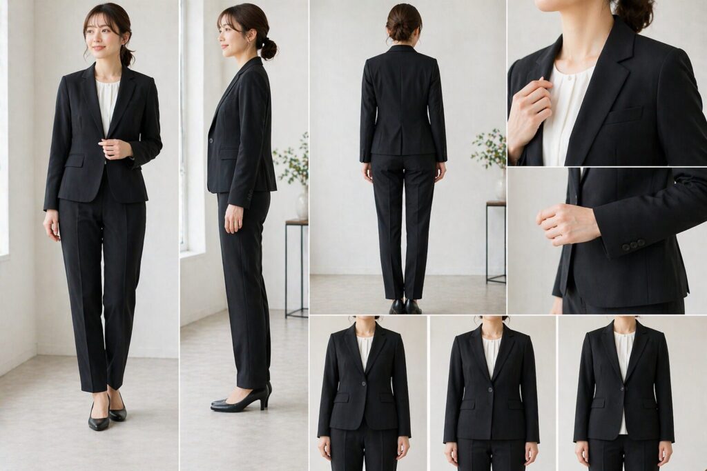しまむらスーツサイズ選びと注意点
