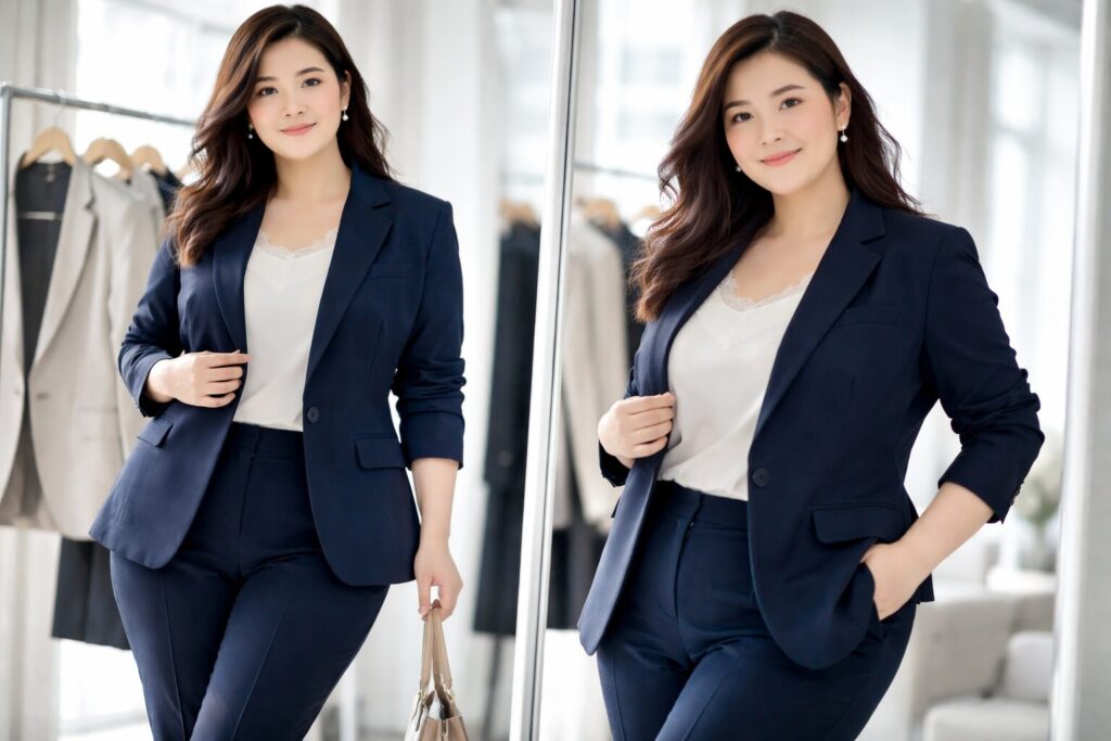 しまむらスーツレディース大きいサイズの特徴