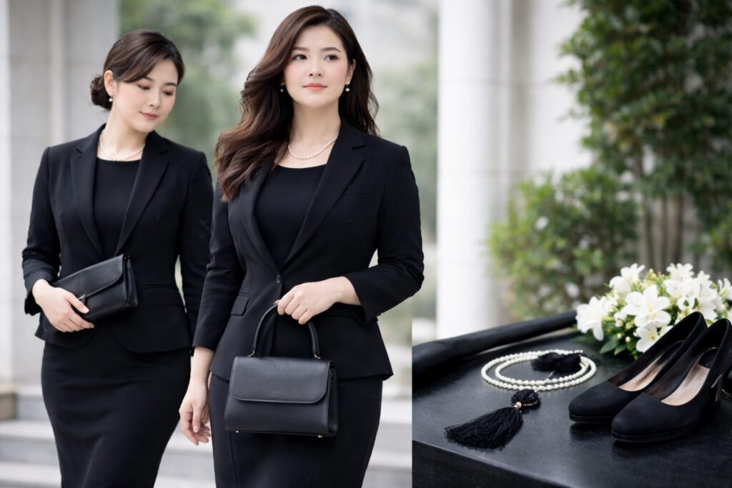 しまむらスーツレディース大きいサイズ喪服選び