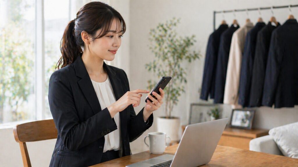 しまむらスーツ取り寄せと在庫確認方法