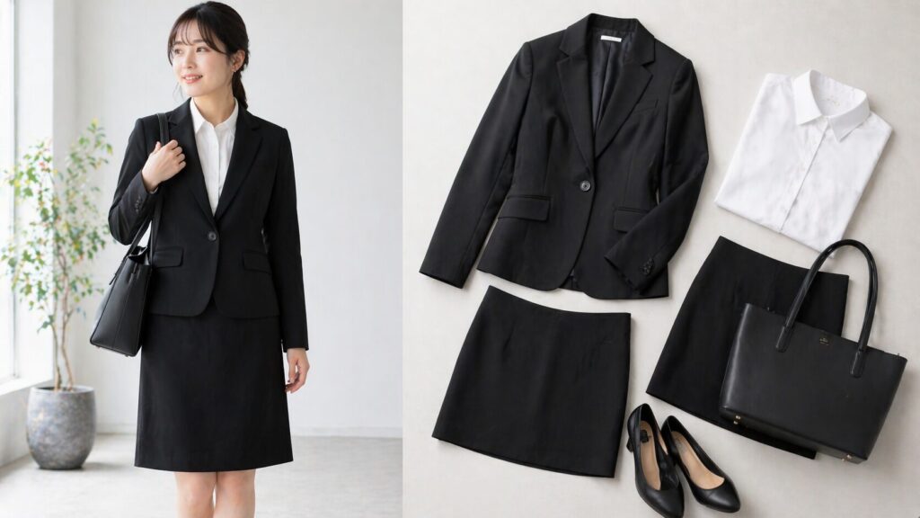 しまむらリクルートスーツセット内容