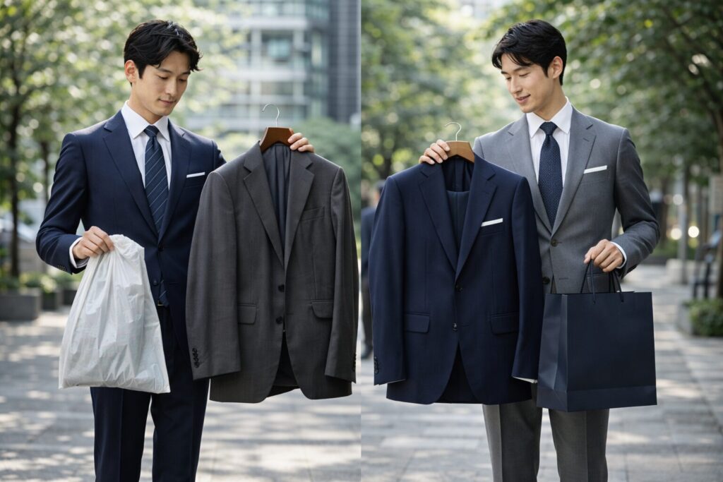 はるやまと青山の下取り比較