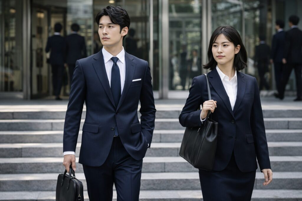 はるやまと青山は就活向き？