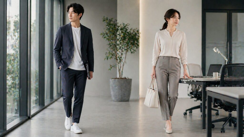 オフィスカジュアルとの違い