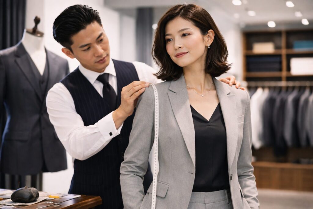 オーダースーツの強み